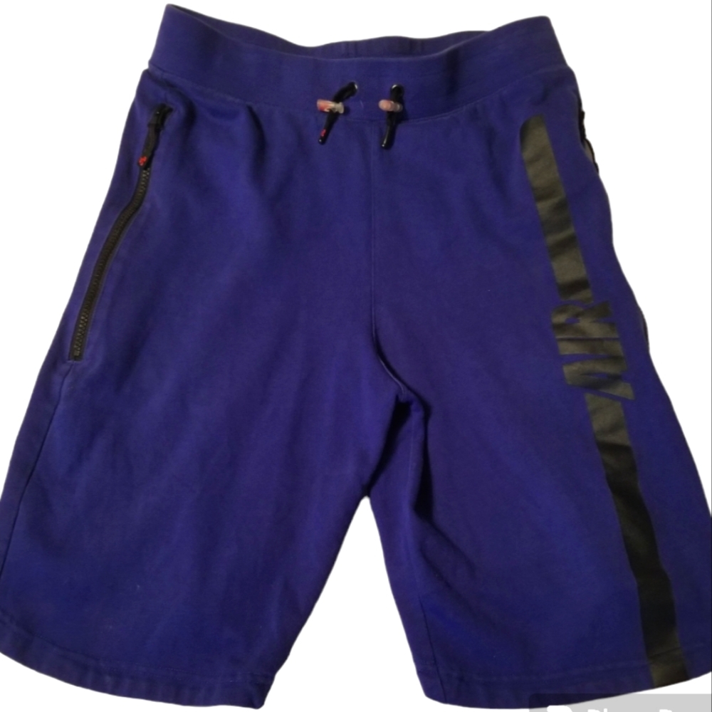 Vntg Young man's Nike Air cotton active bungee waist shorts sz S in very GUC